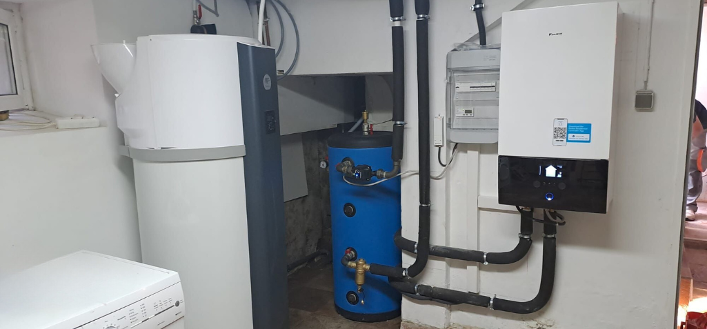 installation pompe à chaleur à Medernach
