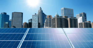 position idéale pour l'installation solaire